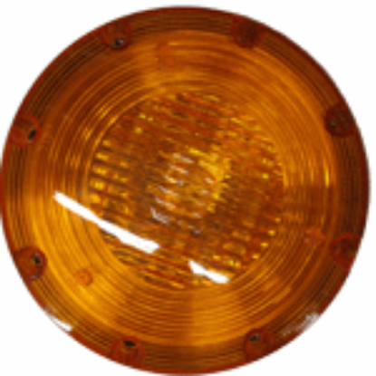 Picture of Weldon 1080 Series Flat Warning Light - Amber Part # 00082814