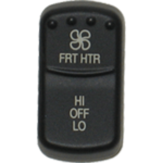 Picture of Heater Front Switch Cover Part # 00027316