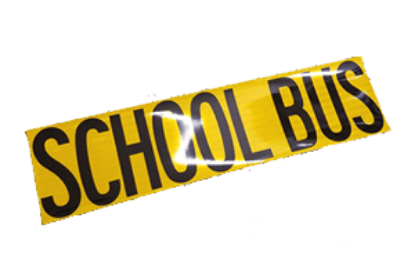 Picture of School Bus Decal-Reflective Part # 00002726
