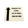 Picture of Decal-Pull Up Handle Part# 00812248