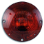 Picture of Weldon 1080 Series Flat Warning Light - Red Part # 00082815