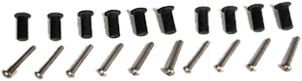 thumbnail image 2 of D-1420 Wellnut Fasteners – Bag Of 4, Unbranded, No Original Packaging 2 of 2