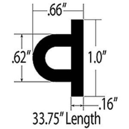 Picture of Rubber Extrusion Part # 01377274