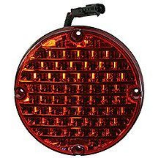 Picture of 7" LED Red Warning Light-Select Flash Part#BB1006293