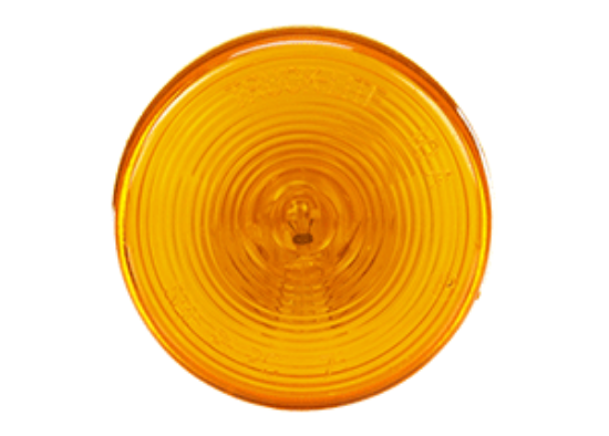 Picture of 2.5" Round Sealed Marker Light Incandescent -YELLOW #TRU10202Y