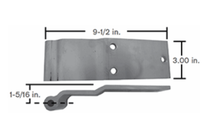 Picture of Utility 3-Hole Trailer Hinge #SWH-UT01