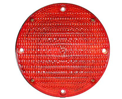 Picture of Red Stop/Tail Light 7" Part # 10077001