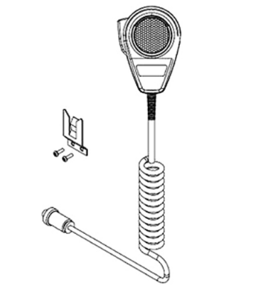 Picture of MICROPHONE, SERVICE Part # 10065071