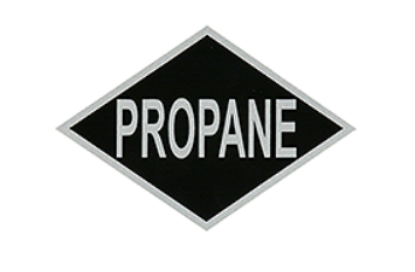 Picture of DECAL, PROPANE, DIAMOND SHAPE Part # 00119895