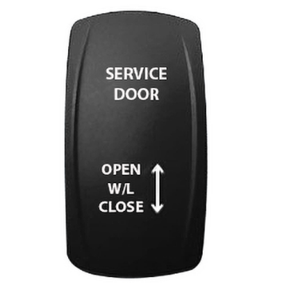 Picture of ROCKER, BUTTON, DOOR, SERVICE (PWR) Part # 10063868
