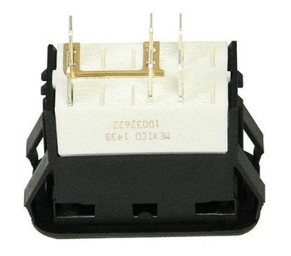 Picture of SWITCH, BASE, NGR, DPST, OFF-MOM ON Part # 10032622
