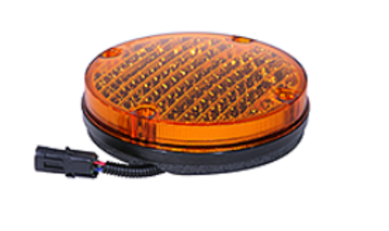 Picture of BB LIGHT, WARNING, AMBER, 7 INCH, LED Part # BB10062924