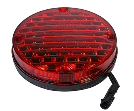 Picture of BB 7" LED Red Warning Light-Select Flash Part#BB10062923
