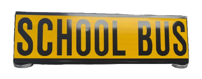 Picture of MAGNETIC SCHOOL BUS SIGN FOR ROOFTOP - VANS & CARS Part # ORS-KIT