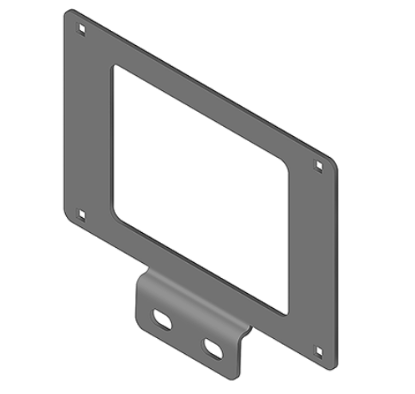 Picture of BRACKET, LICENSE, FRONT, BBCV/T3 Part # 10082362