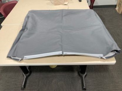 Picture of IC SEAT BACK COVER HIGH BACK 39", 42oz, GRAY Part # 5736390082