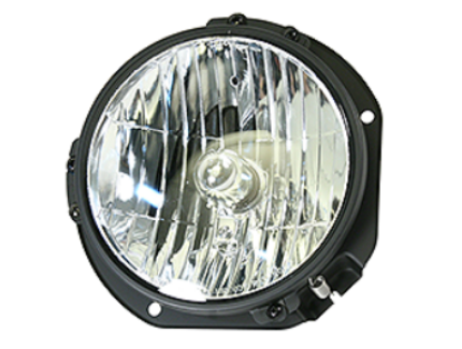 Picture of HEADLAMP ASSY, RND, 7 IN, LH, W/BRKT, HALOGEN T3 Part # 10080880