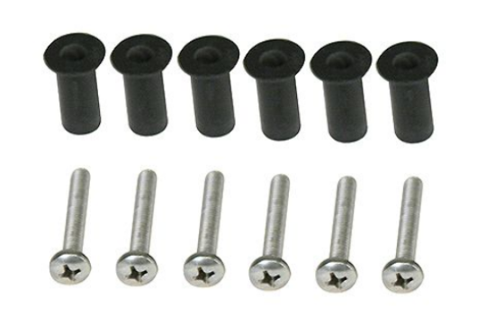 Picture of NUT, COMPRESSION, WELLNUT, 1032, MIRROR LITE (6 wellnuts/6 screws included) Part # 10028306